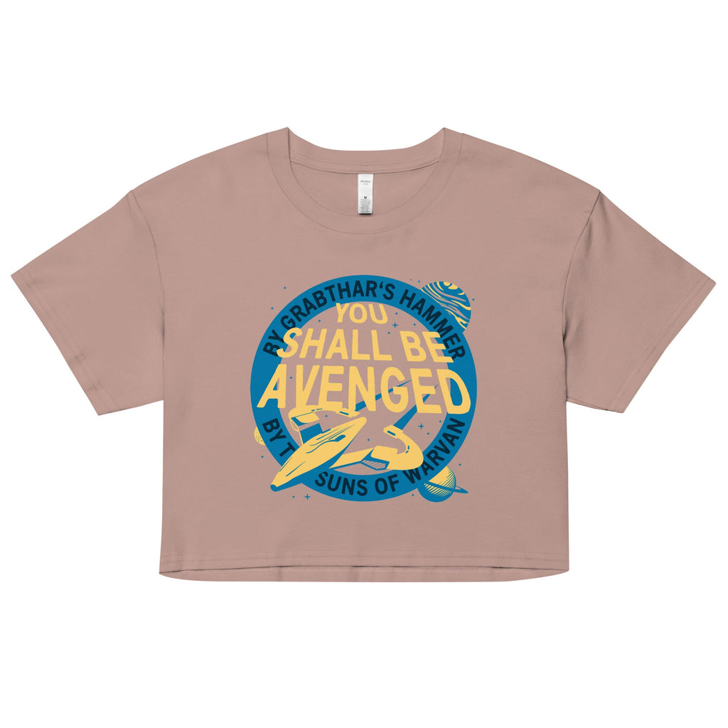You Shall Be Avenged Women's Crop Tee product image 2