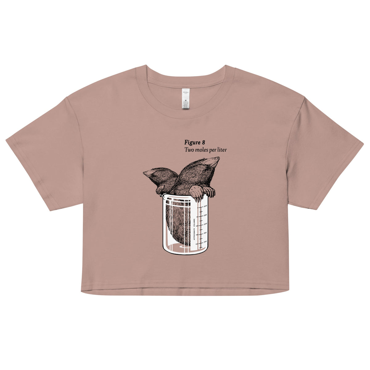 Two Moles Per Liter Women's Crop Tee product image 3
