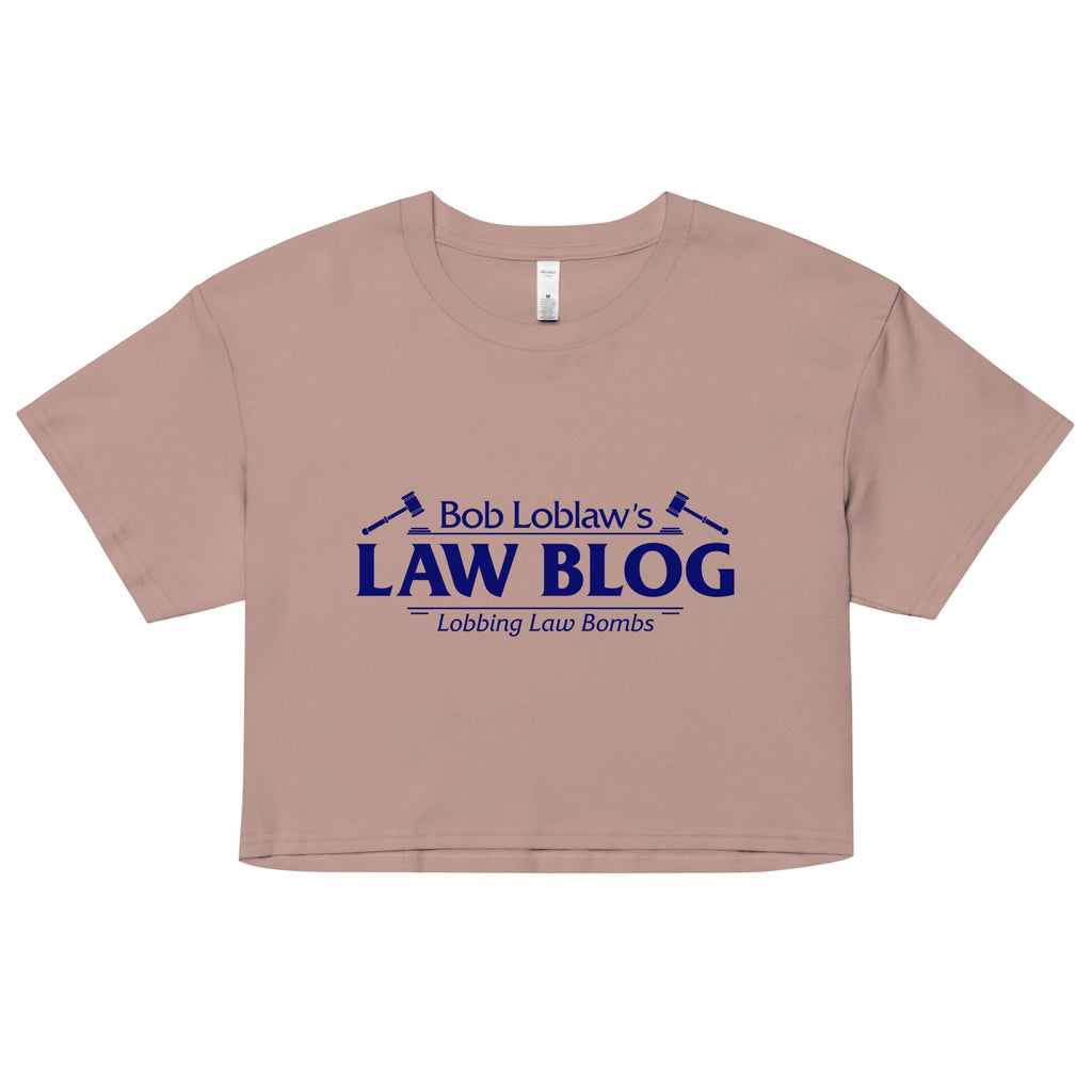 Bob Loblaw's Law Blog Women's Crop Tee product image 3