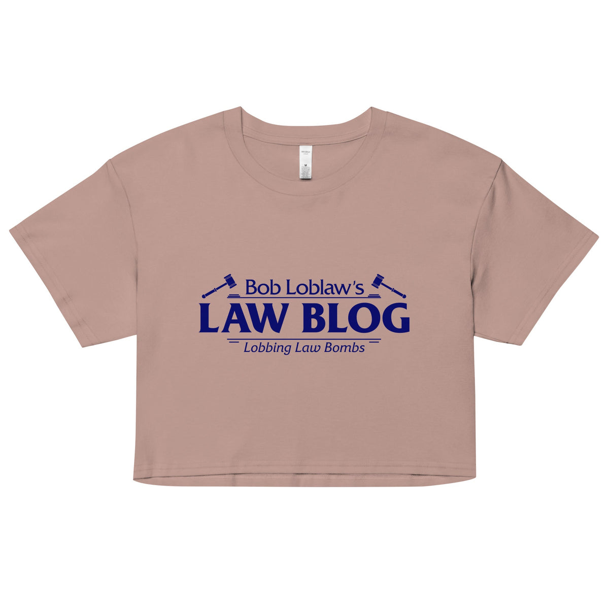 Bob Loblaw's Law Blog Women's Crop Tee product image 3