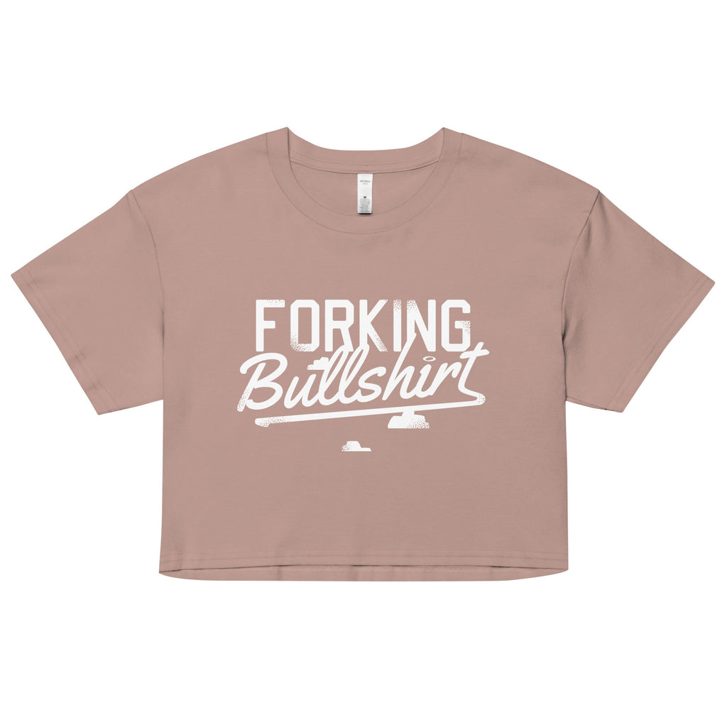 Forking Bullshirt Women's Crop Tee product image 3
