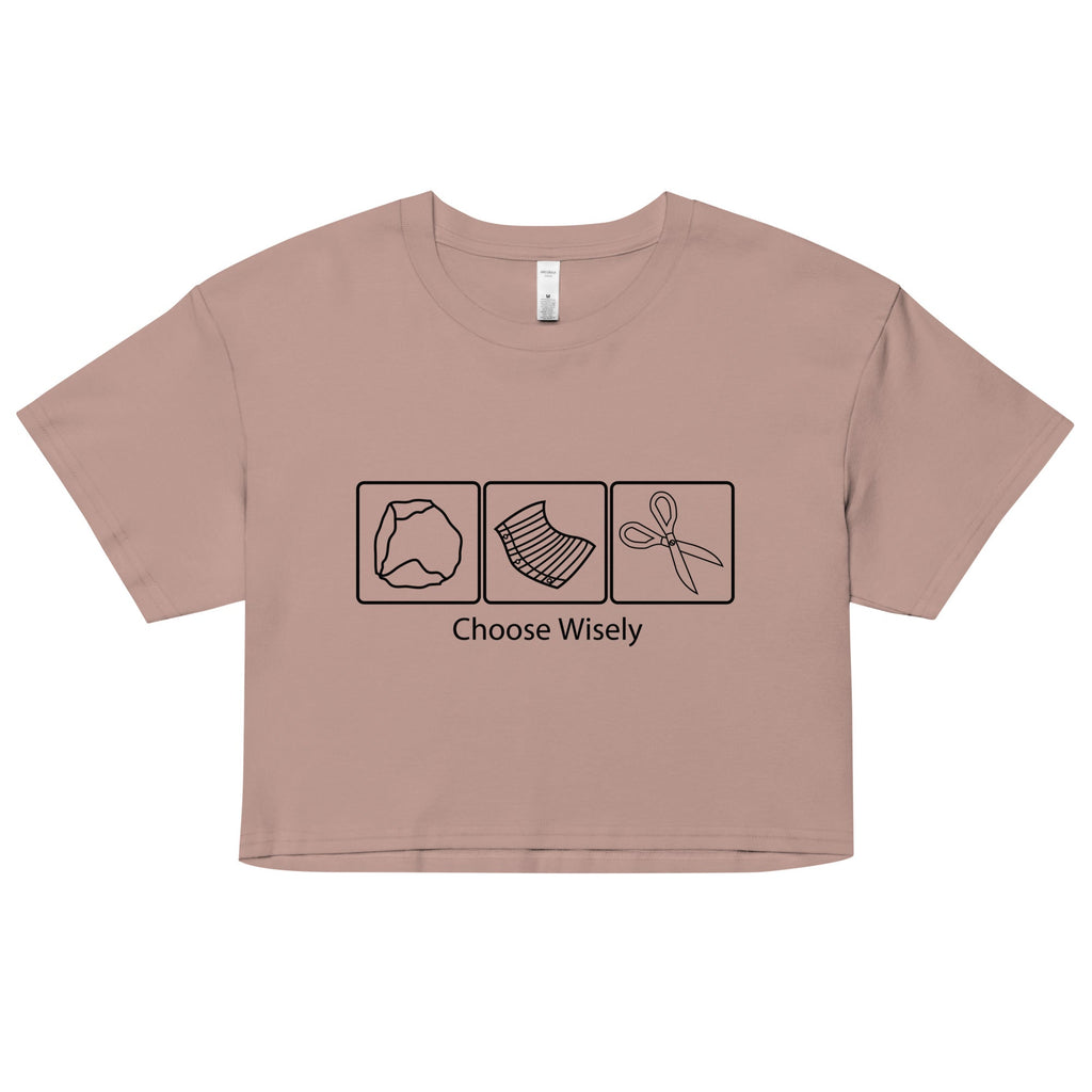 Choose Wisely Women's Crop Tee product image 2
