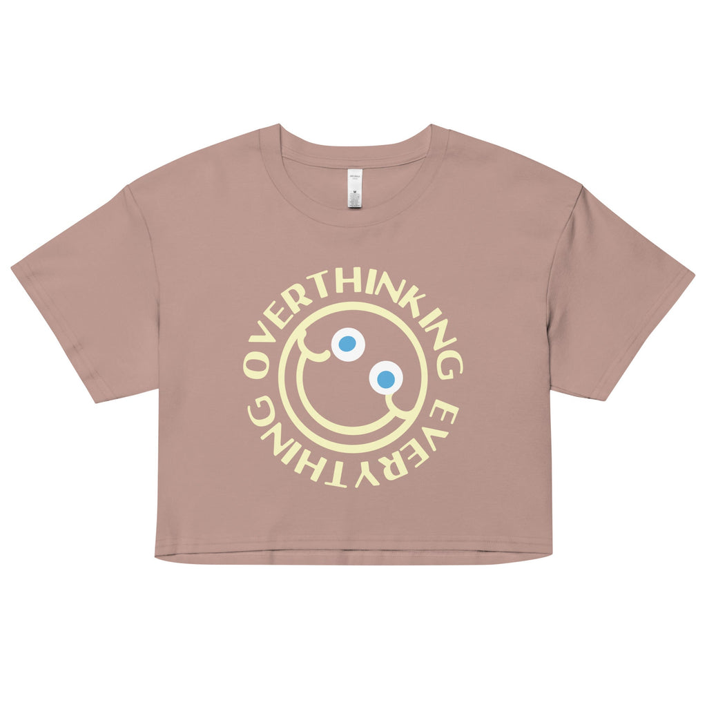 Overthinking Everything Women's Crop Tee product image 2