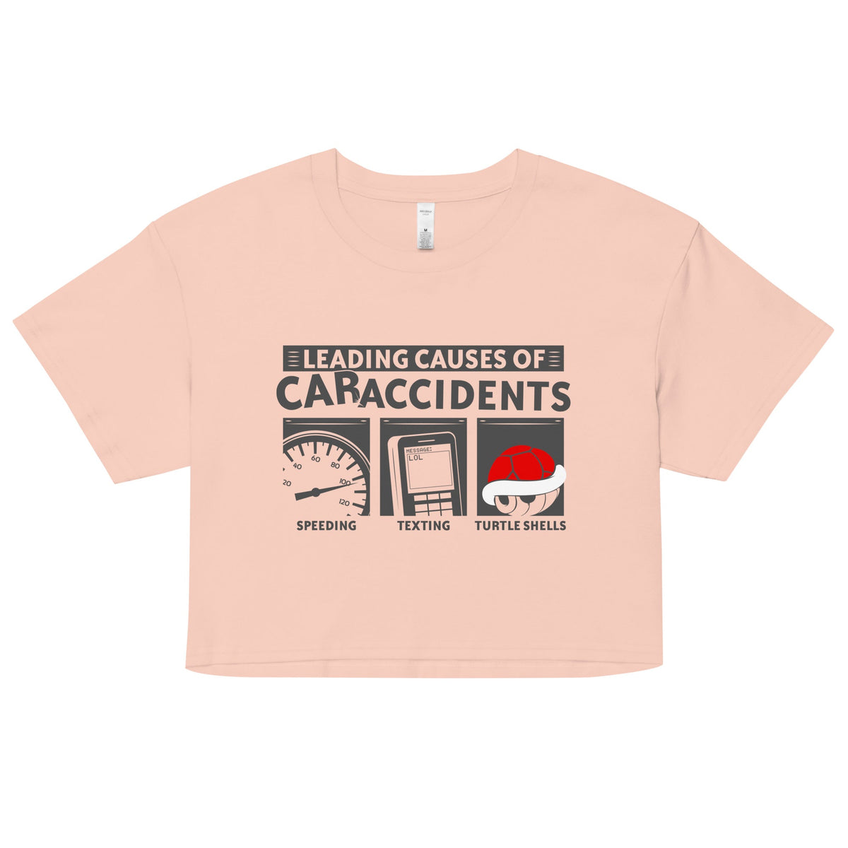 Leading Causes of Accidents Women's Crop Tee product image 3