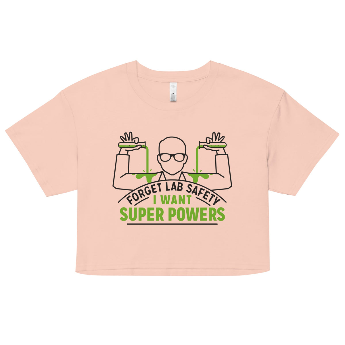 Forget Lab Safety Women's Crop Tee product image 1