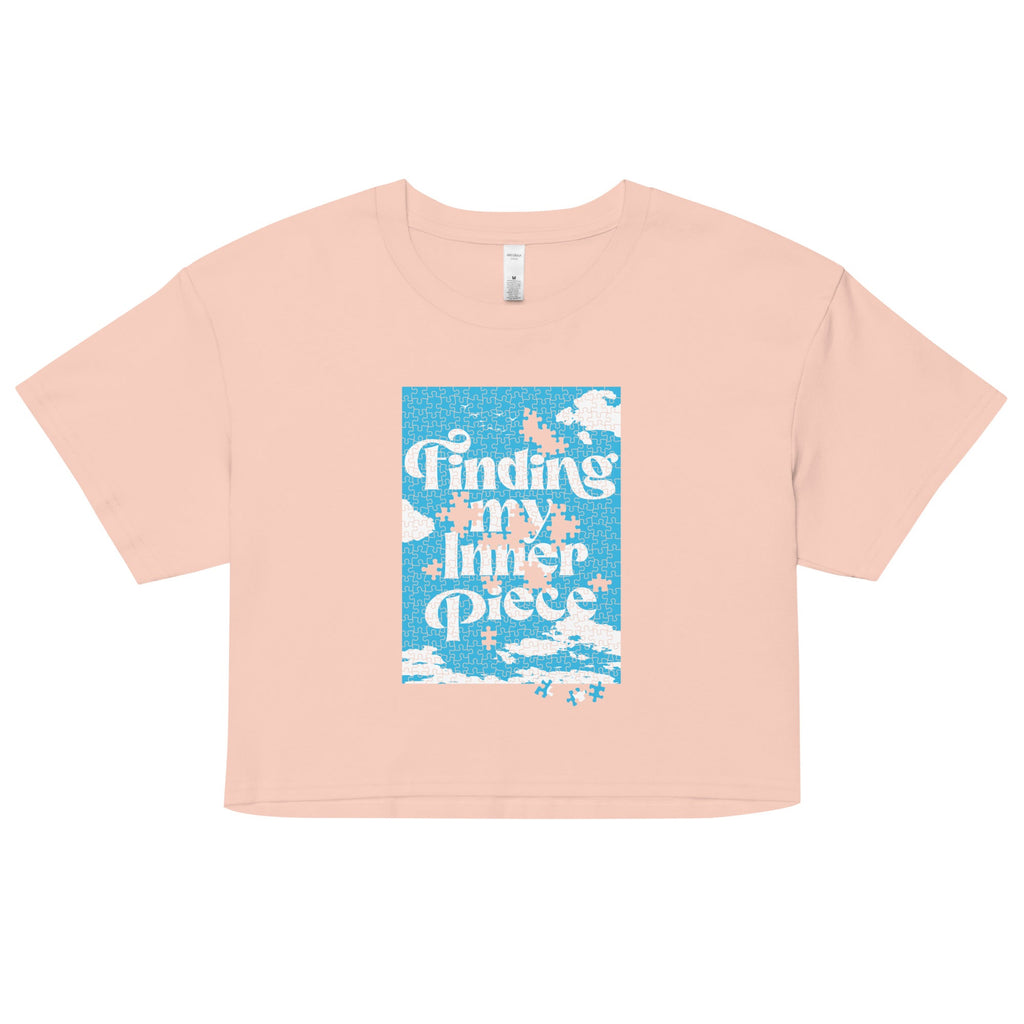 Finding My Inner Piece Women's Crop Tee product image 5