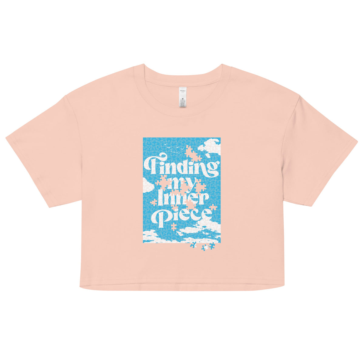 Finding My Inner Piece Women's Crop Tee product image 5