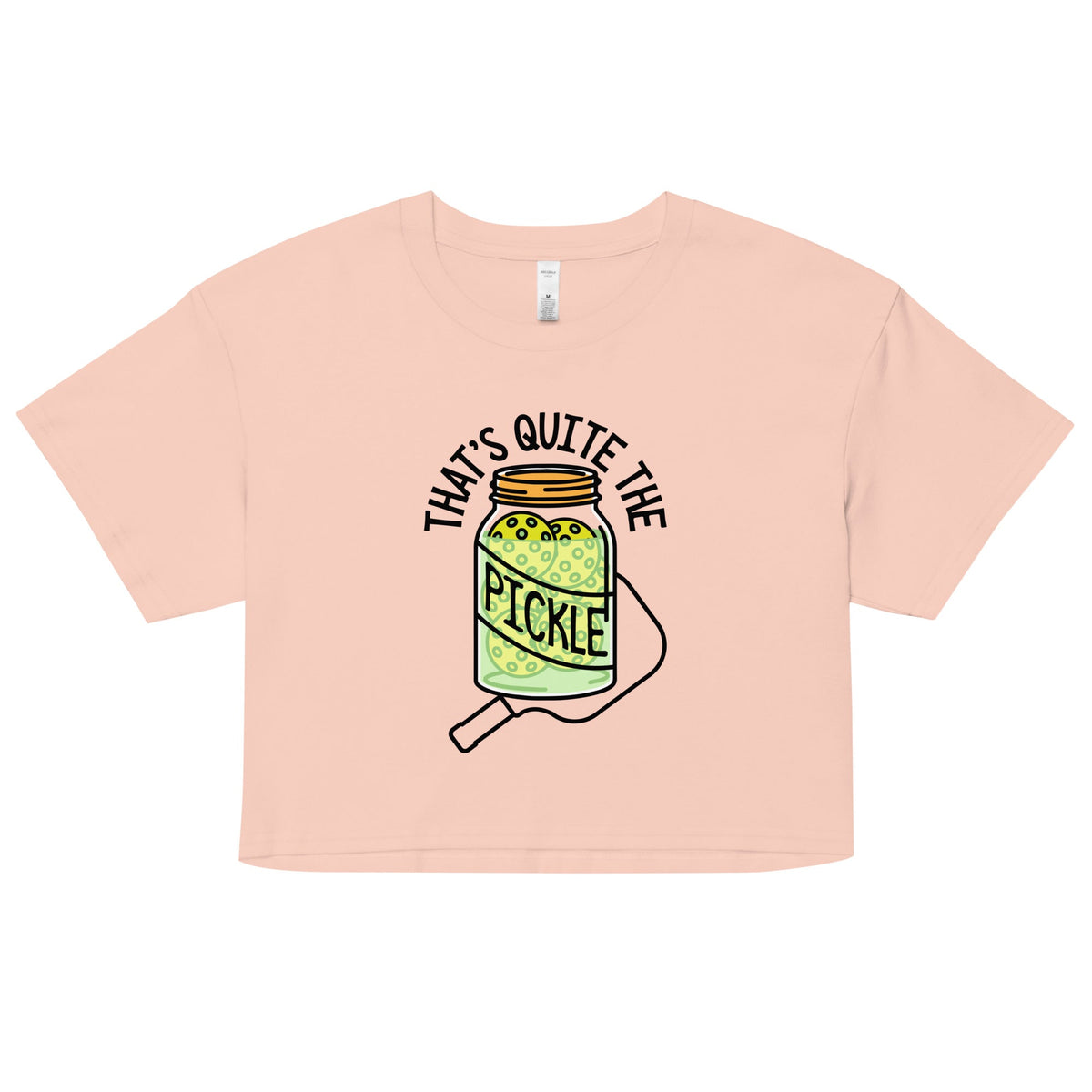 That's Quite The Pickle Women's Crop Tee product image 4