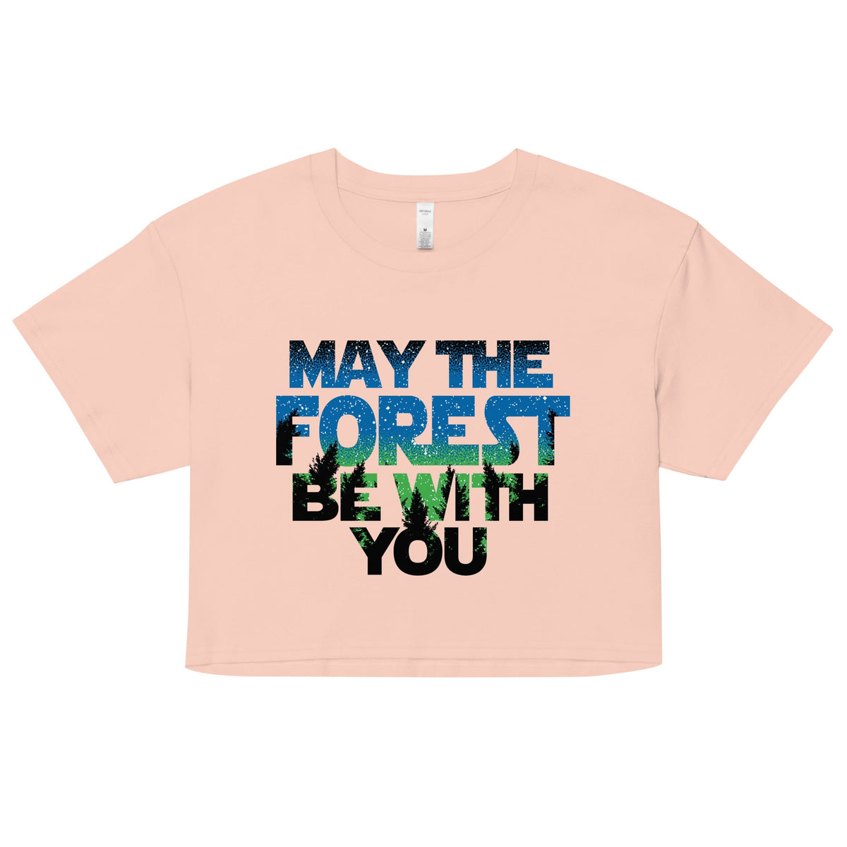 May The Forest Be With You Women's Crop Tee product image 2