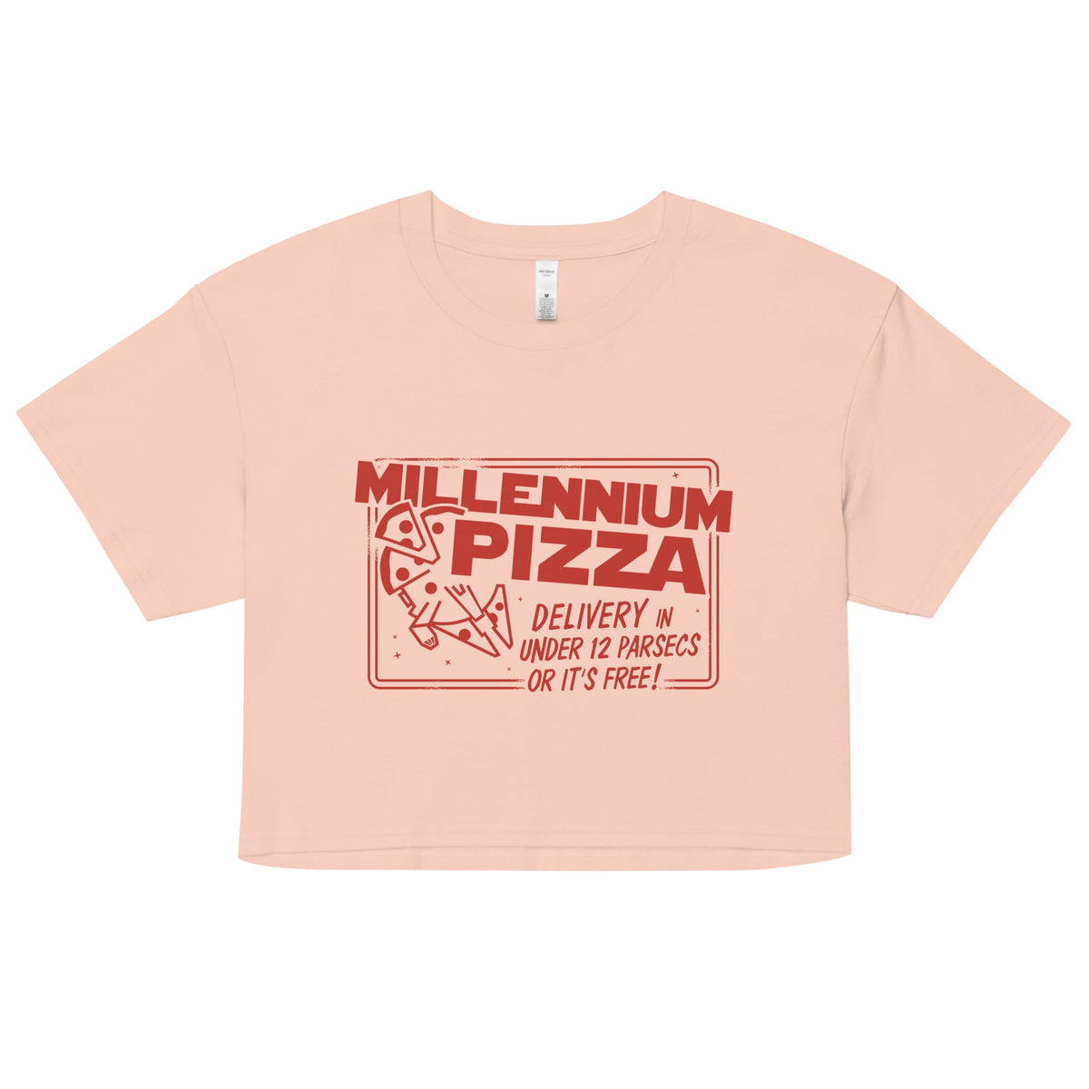 Millennium Pizza Women's Crop Tee product image 3
