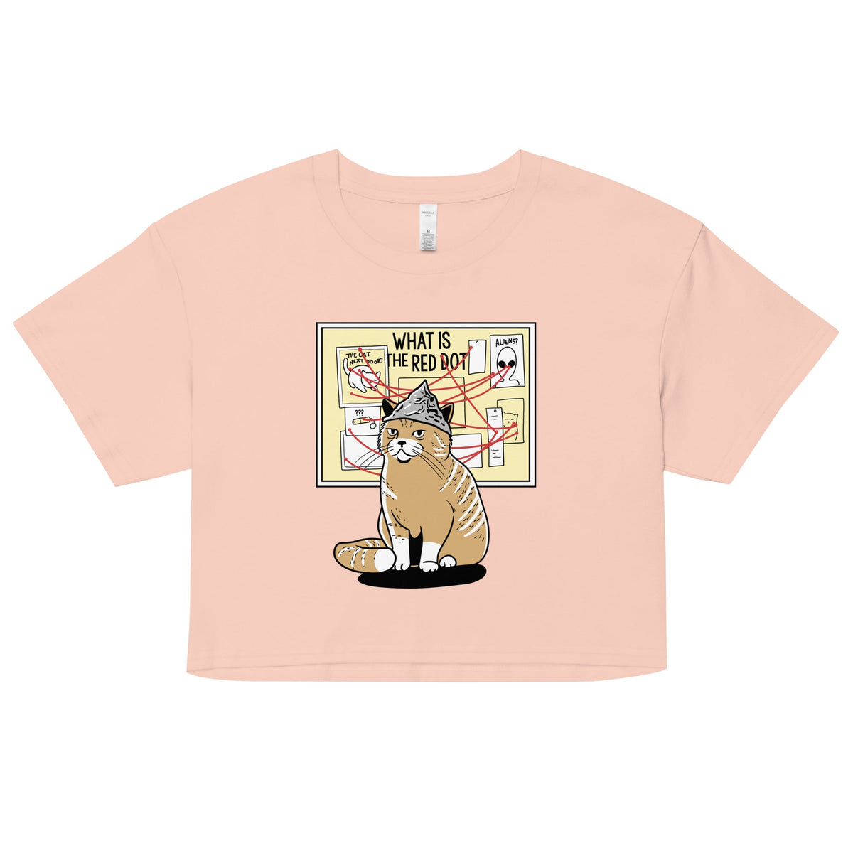 What Is The Red Dot? Women's Crop Tee product image 4