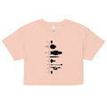 Space Ship Timeline Women's Crop Tee product image 1