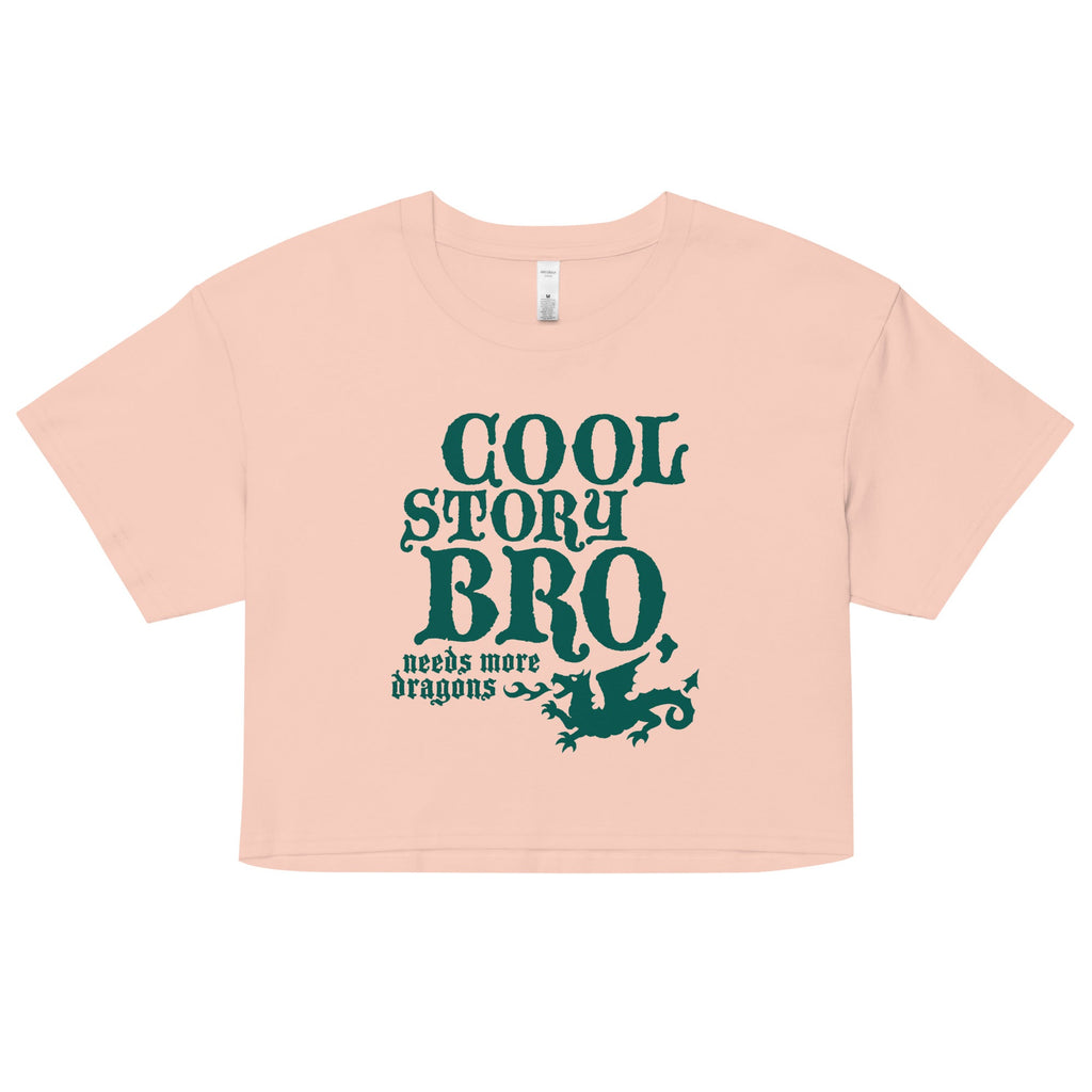 Cool Story Bro, Needs More Dragons Women's Crop Tee product image 4