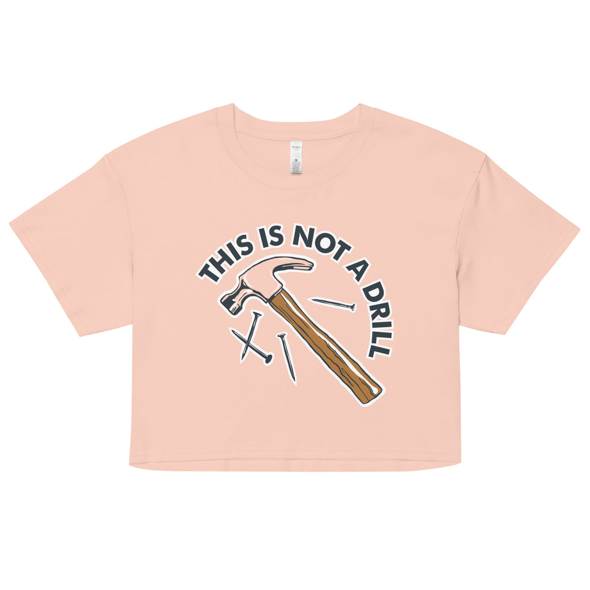 This Is Not A Drill Women's Crop Tee product image 4
