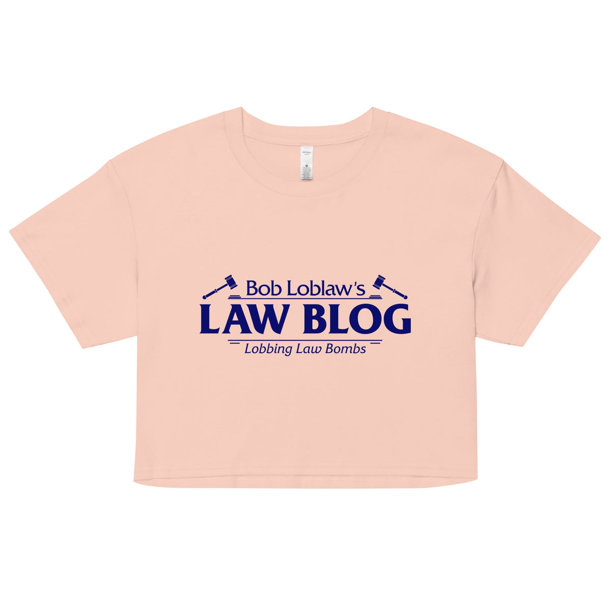 Bob Loblaw's Law Blog Women's Crop Tee product image 4