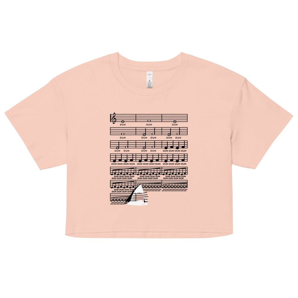 Swimming Theme Women's Crop Tee product image 4