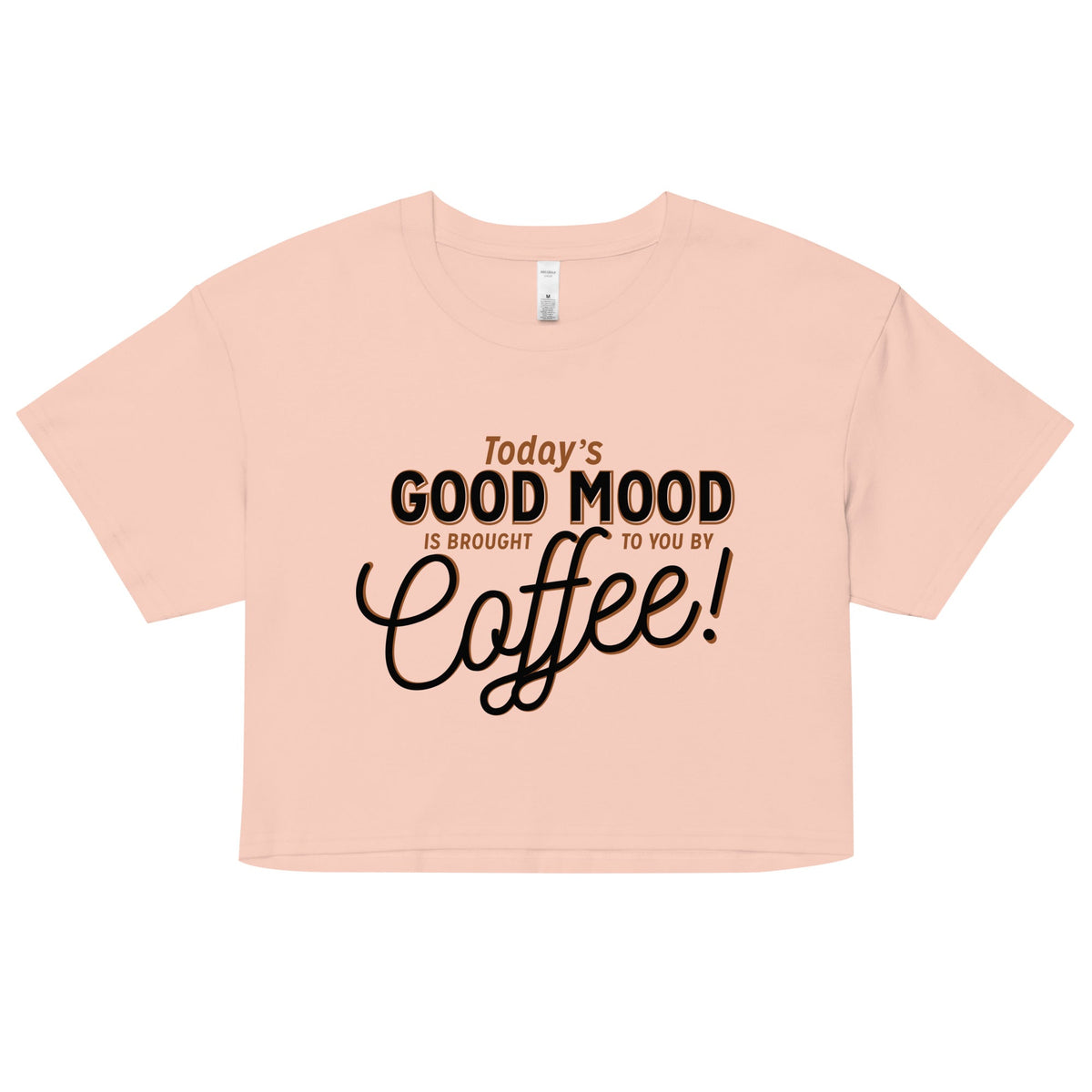 Today's Good Mood Women's Crop Tee product image 2