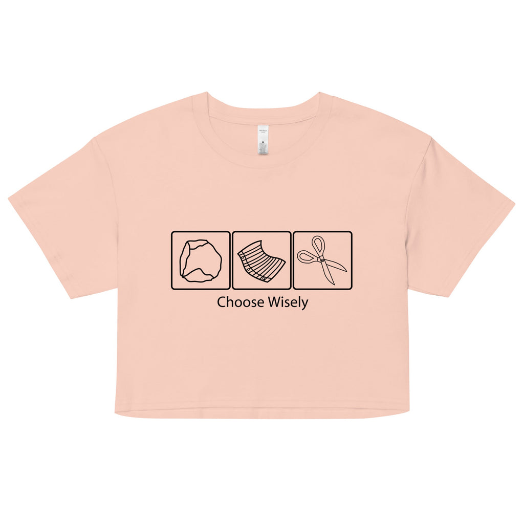 Choose Wisely Women's Crop Tee product image 4