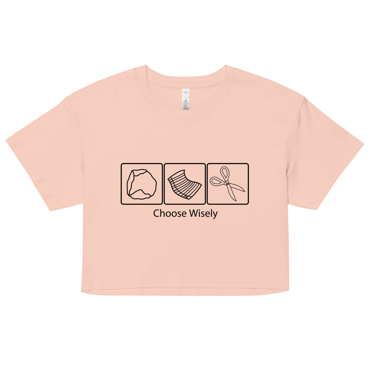 Choose Wisely Women's Crop Tee product image 4