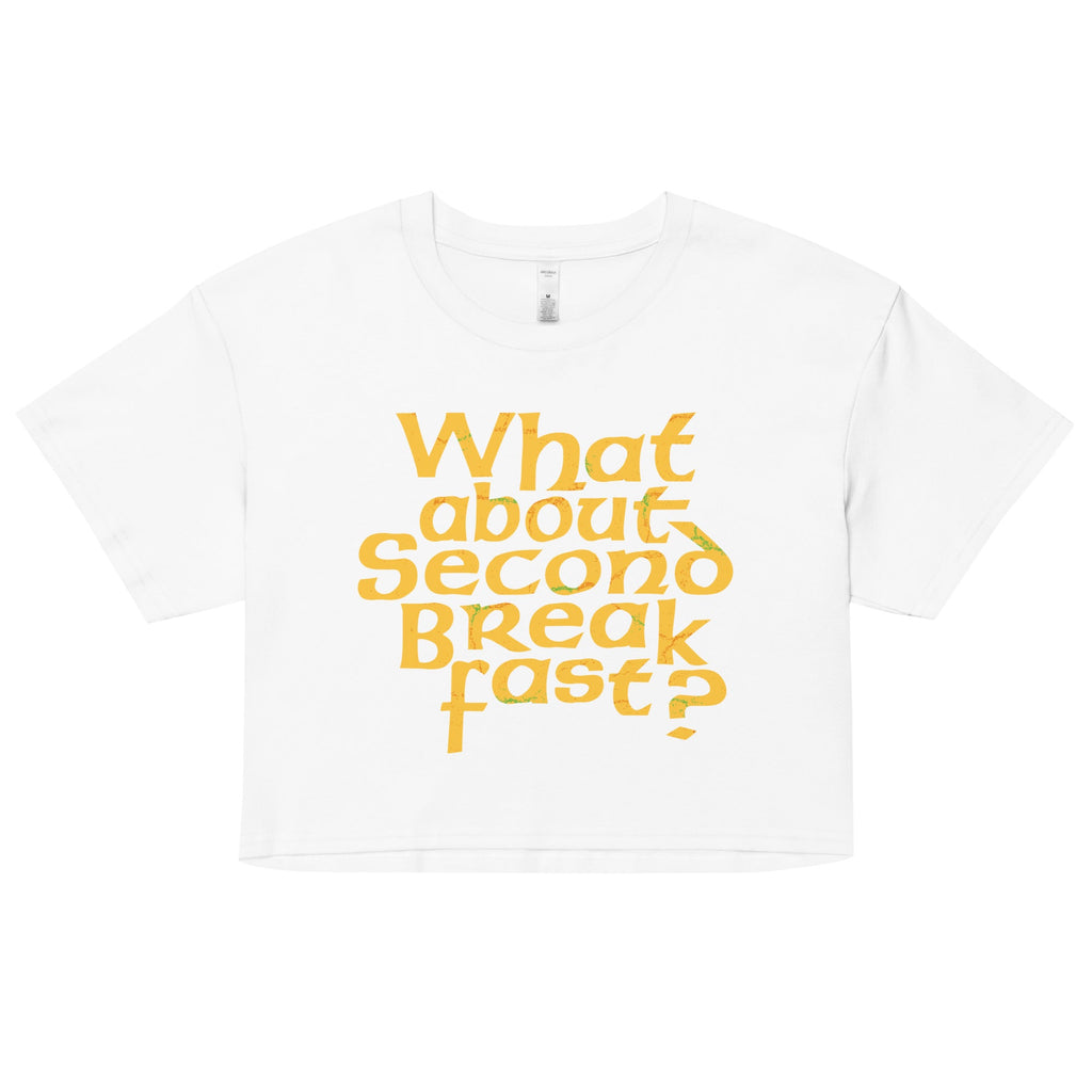 What About Second Breakfast? Women's Crop Tee product image 3