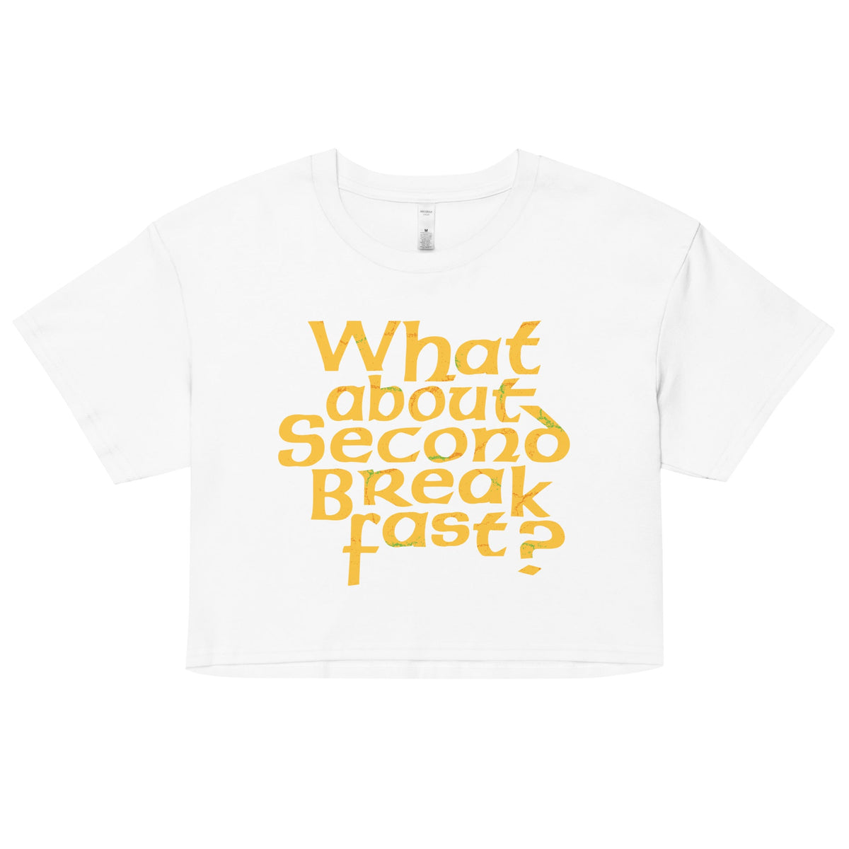 What About Second Breakfast? Women's Crop Tee product image 3