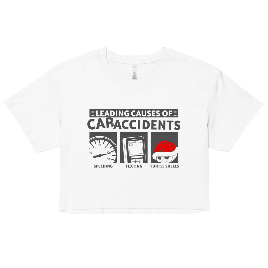 Leading Causes of Accidents Women's Crop Tee product image 5