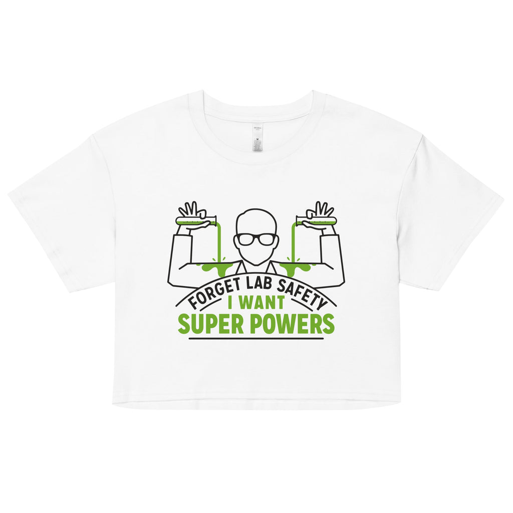 Forget Lab Safety Women's Crop Tee product image 3
