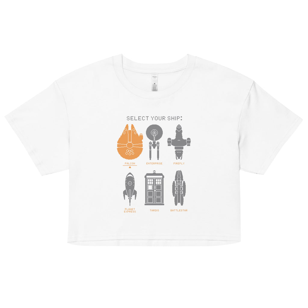 Select Your Ship Women's Crop Tee product image 2