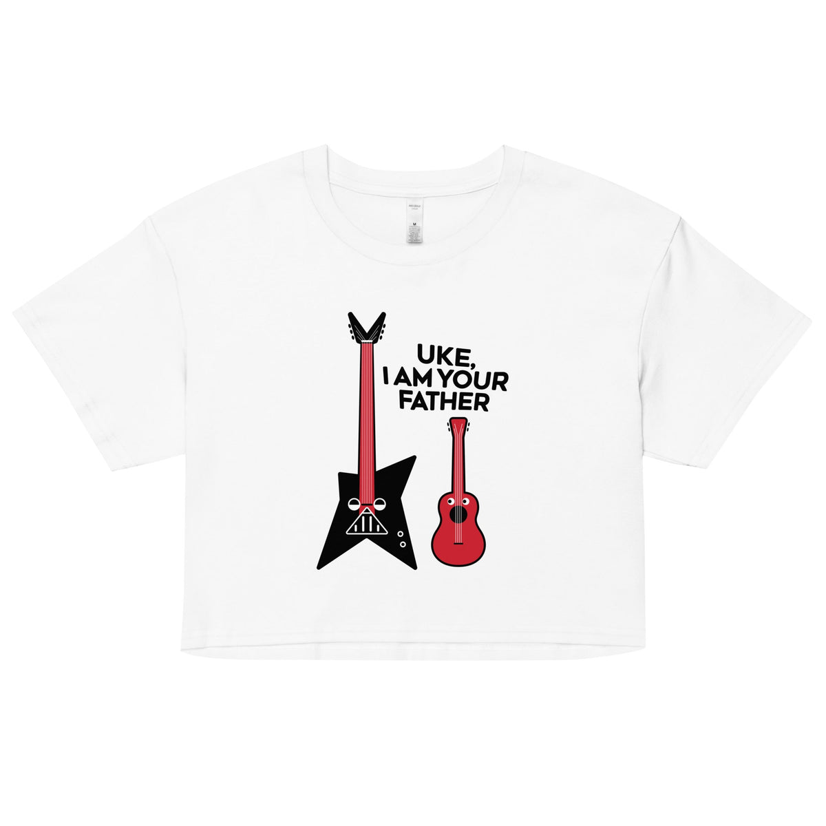 Uke, I Am Your Father Women's Crop Tee product image 6