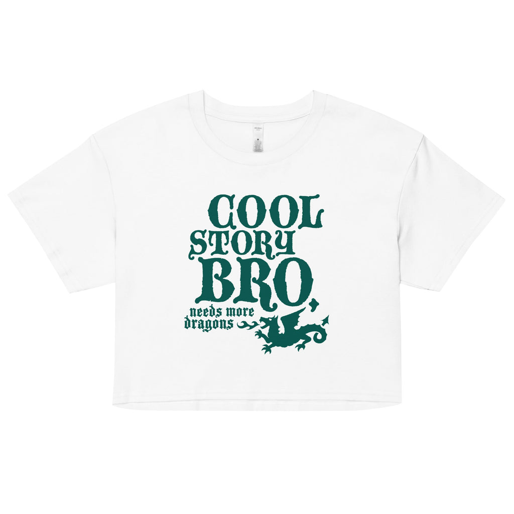 Cool Story Bro, Needs More Dragons Women's Crop Tee product image 6