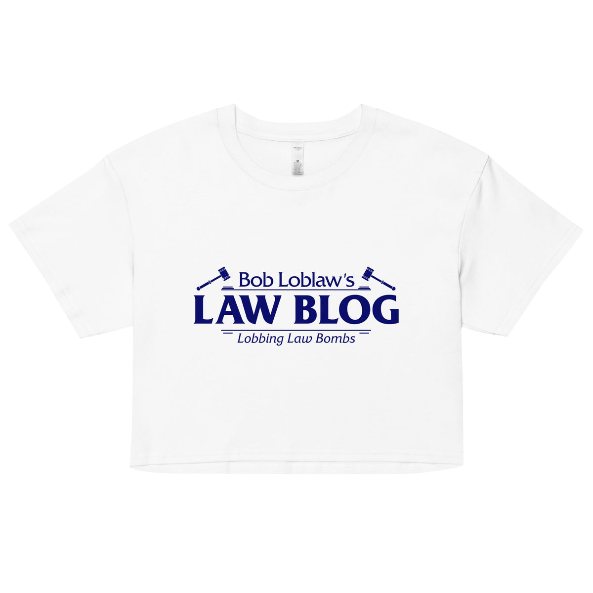 Bob Loblaw's Law Blog Women's Crop Tee product image 6