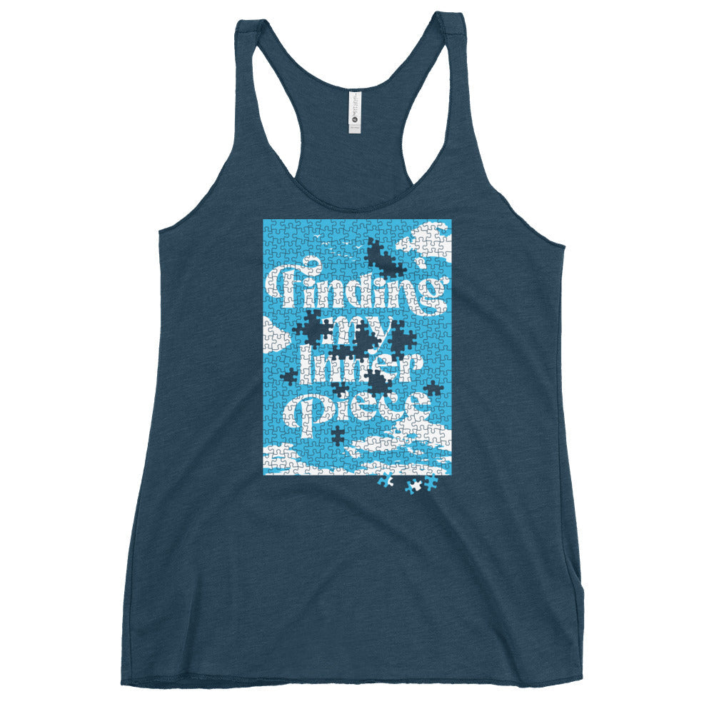 Finding My Inner Piece Women's Racerback Tank