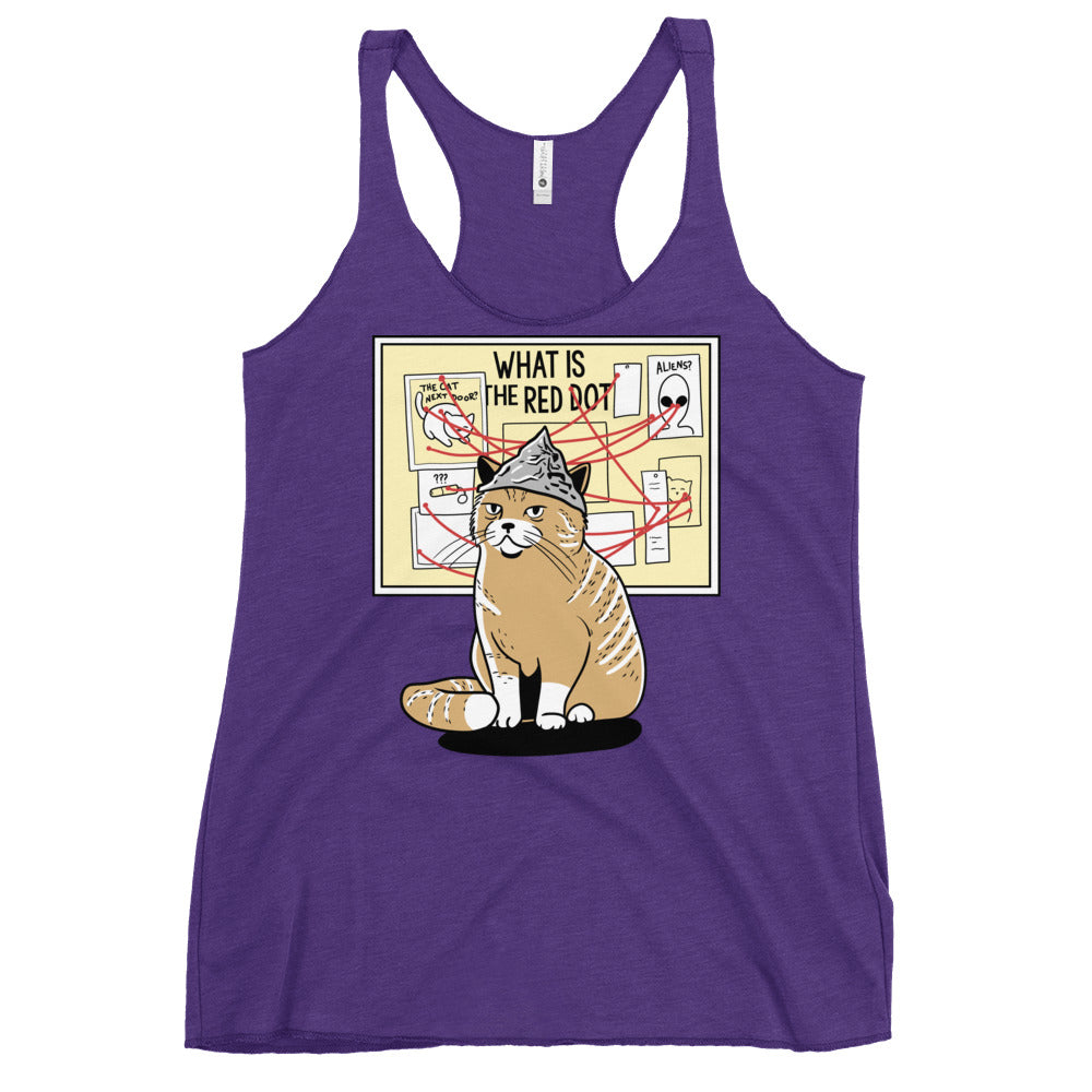 What Is The Red Dot? Women's Racerback Tank