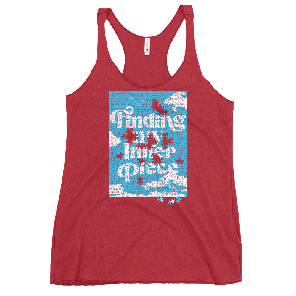 Finding My Inner Piece Women's Racerback Tank