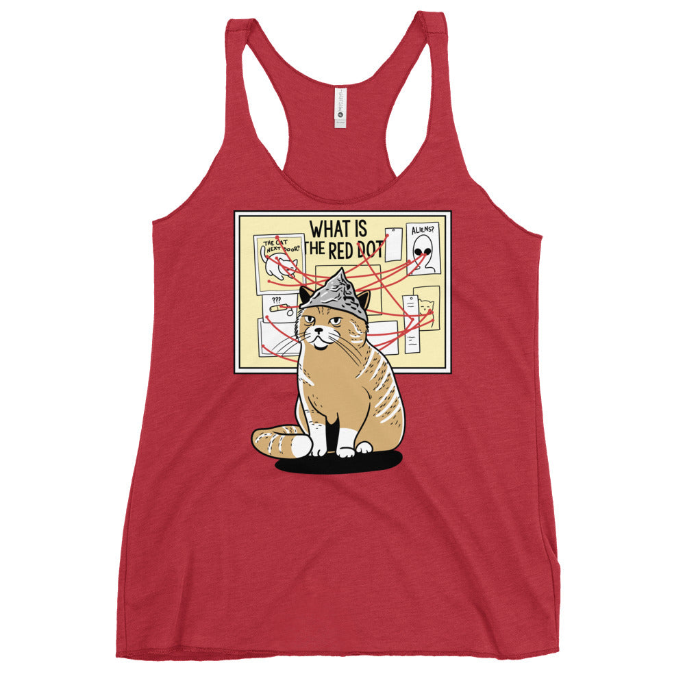 What Is The Red Dot? Women's Racerback Tank