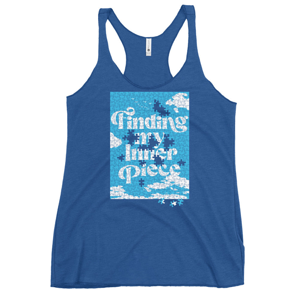 Finding My Inner Piece Women's Racerback Tank