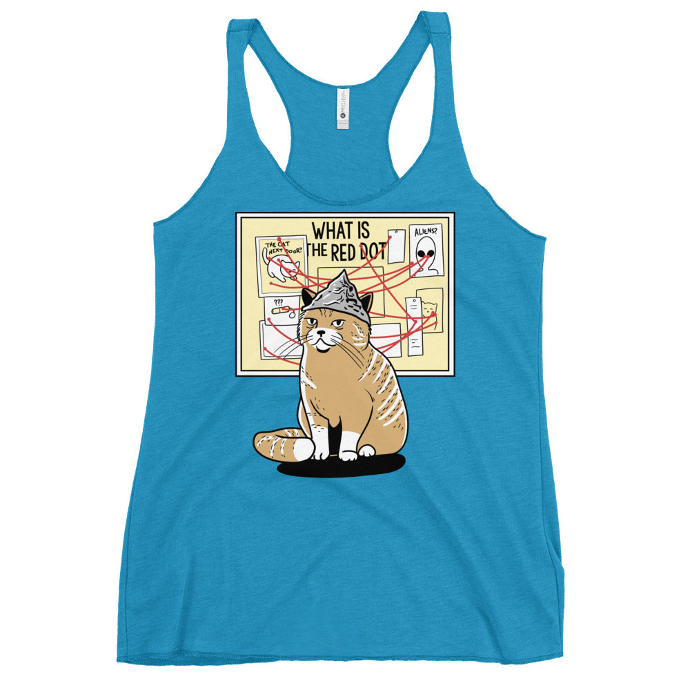 What Is The Red Dot? Women's Racerback Tank