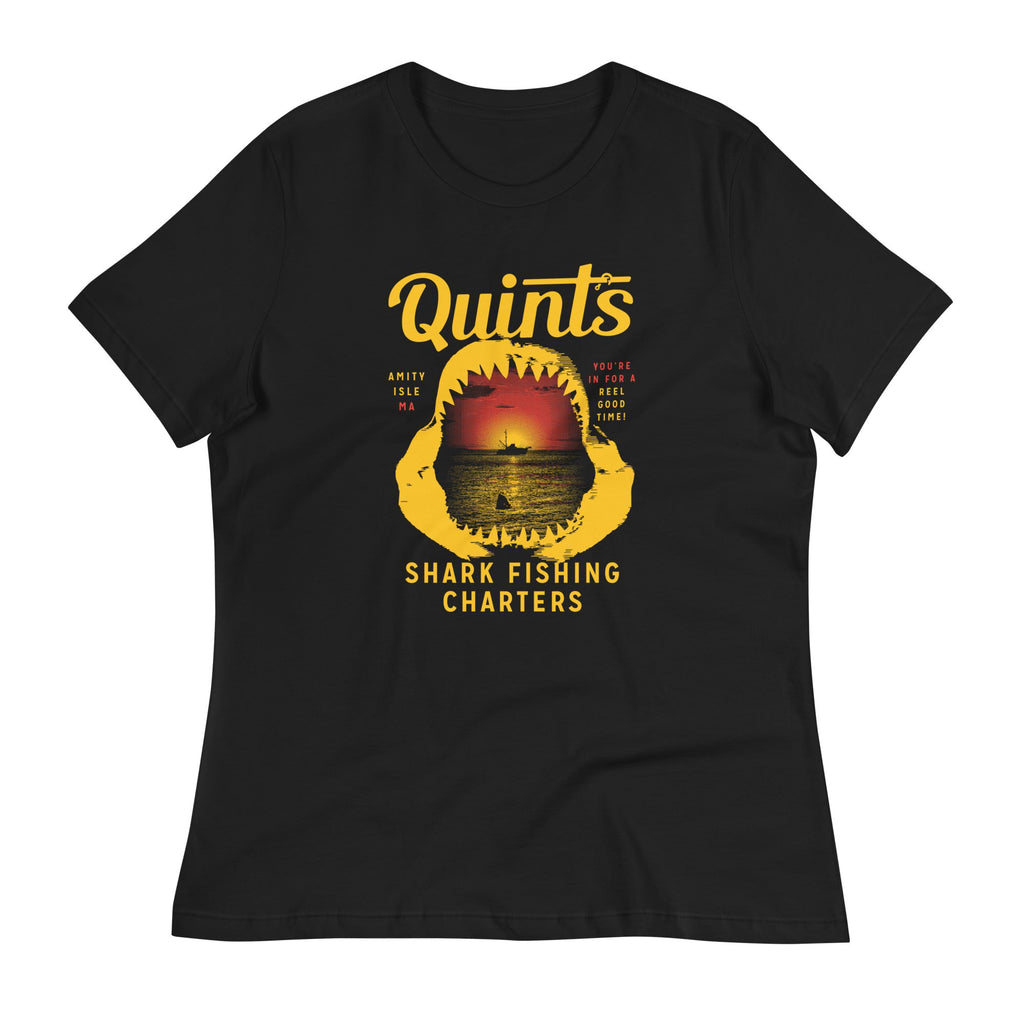 Quint's Shark Fishing Charters Women's Signature Tee product image 3