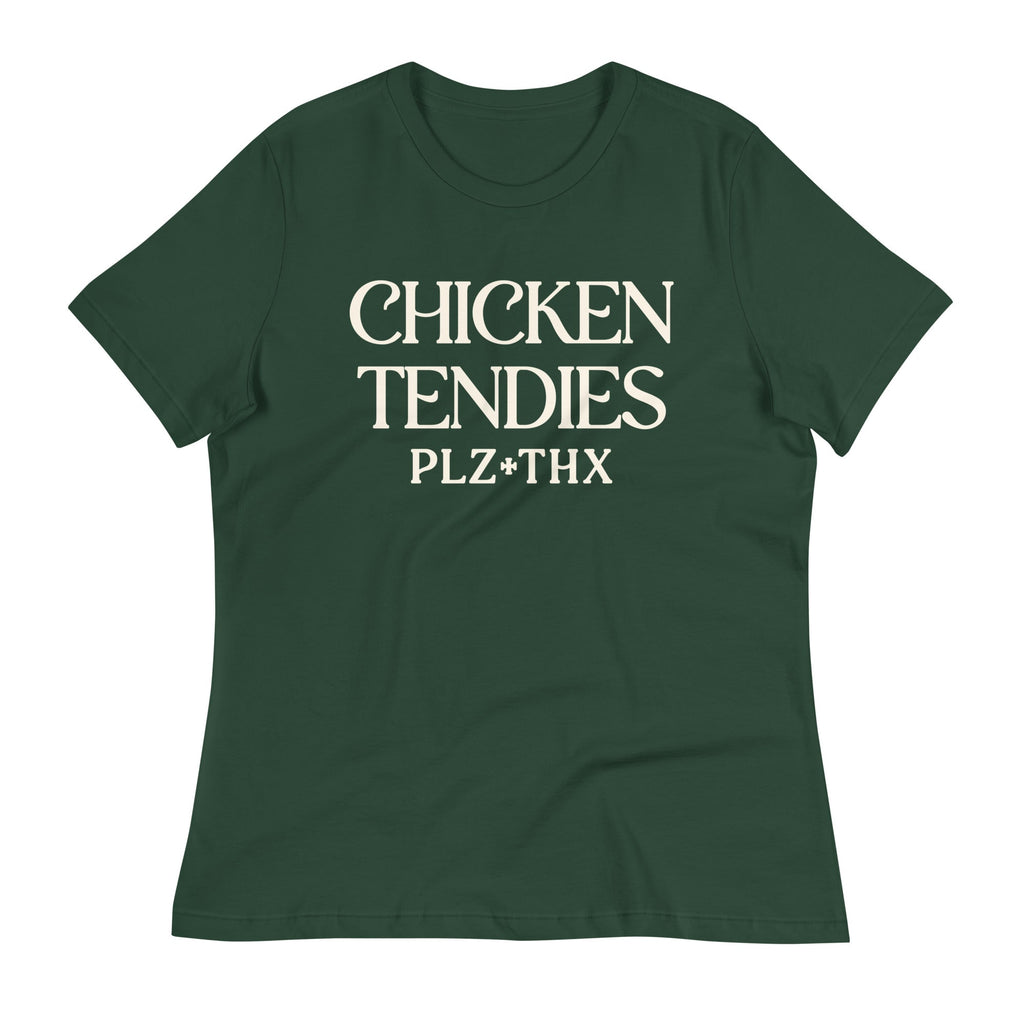 Chicken Tendies Plz Thx Women's Signature Tee product image 6