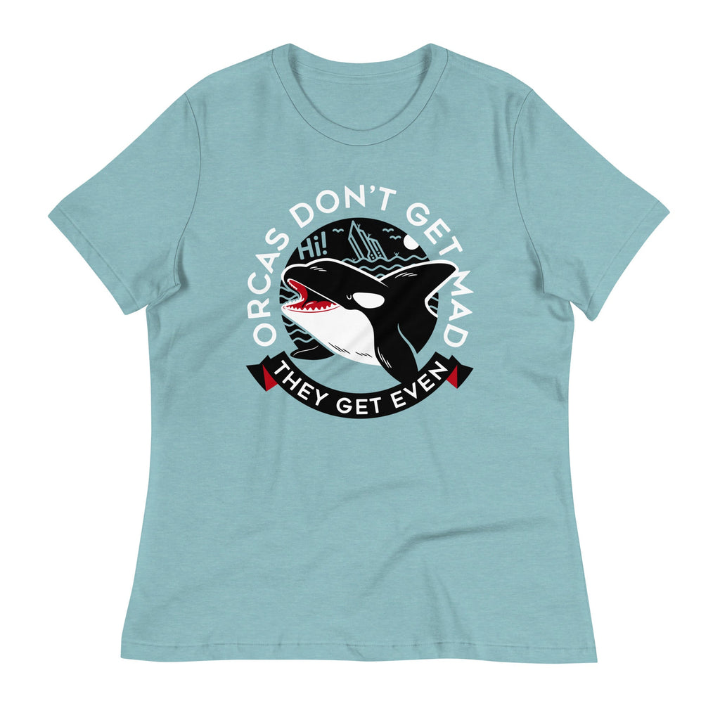 Orcas Don't Get Mad They Even Women's Signature Tee product image 2