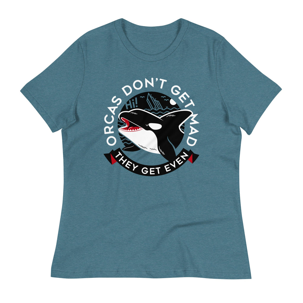Orcas Don't Get Mad They Even Women's Signature Tee product image 1