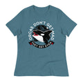 Orcas Don't Get Mad They Even Women's Signature Tee product image 1