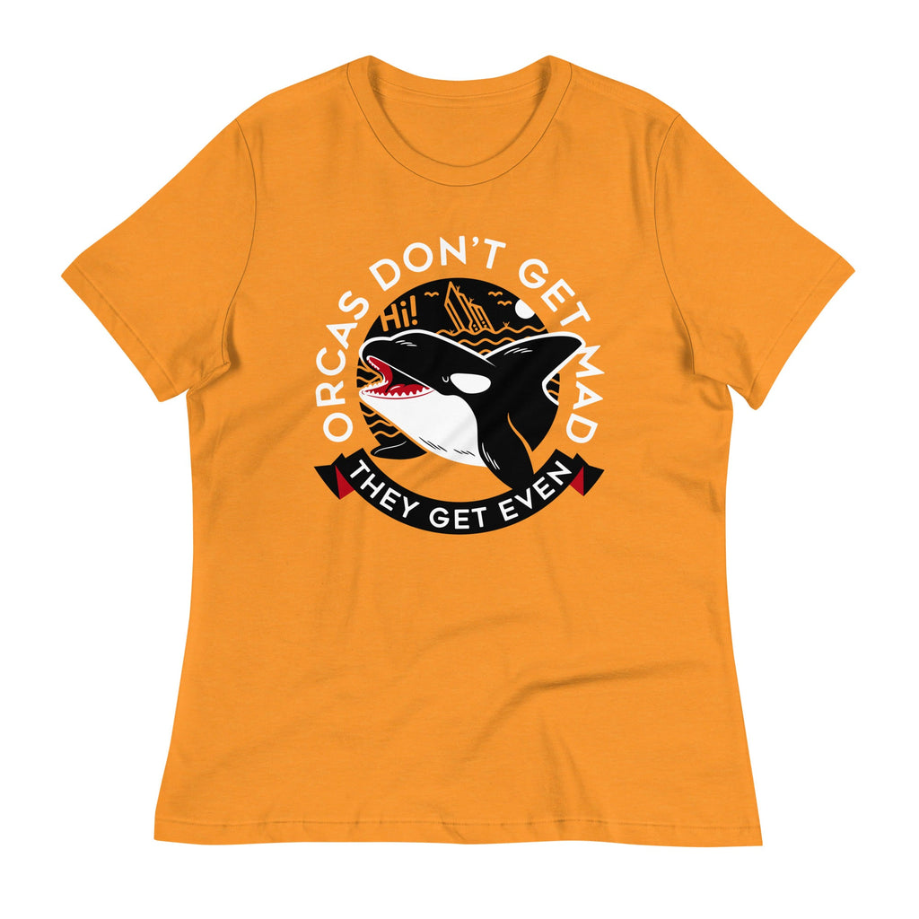 Orcas Don't Get Mad They Even Women's Signature Tee product image 6