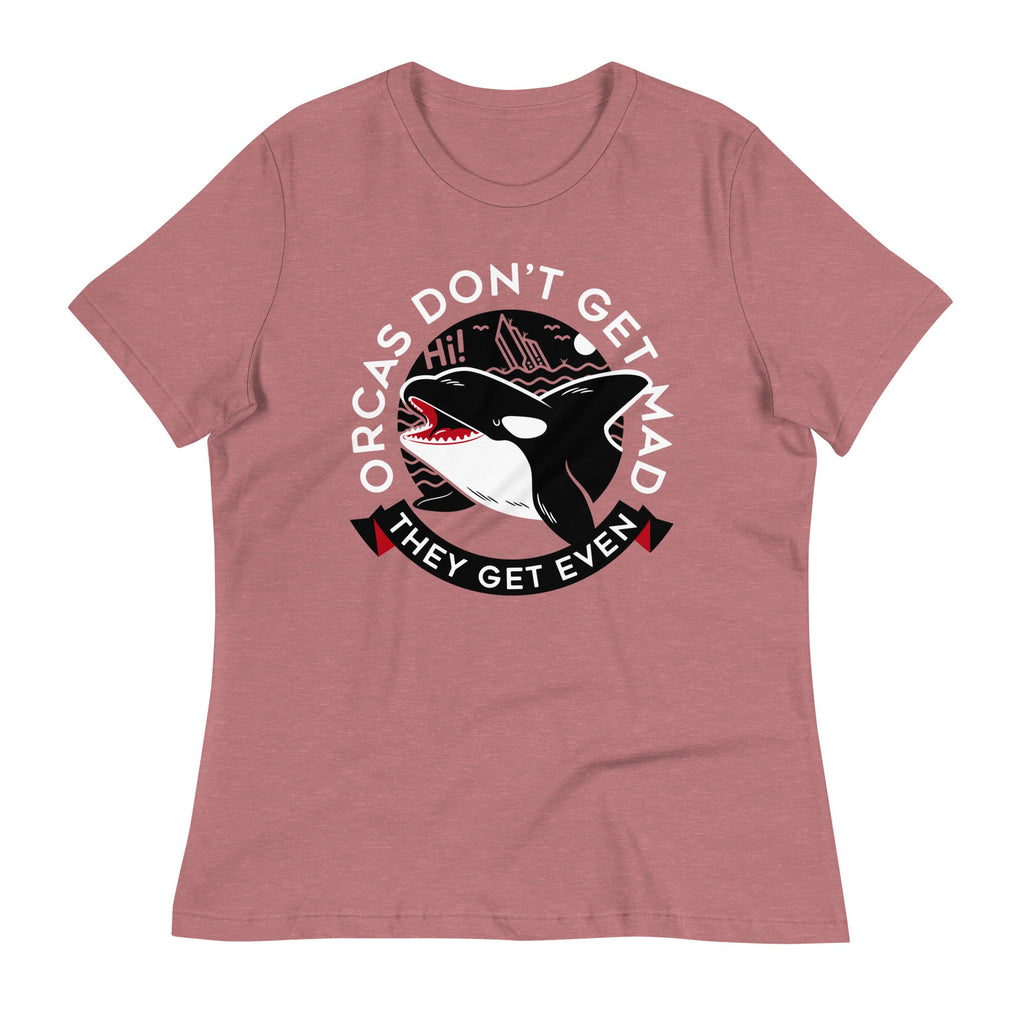Orcas Don't Get Mad They Even Women's Signature Tee product image 5