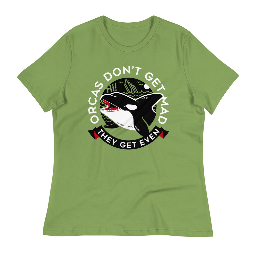 Orcas Don't Get Mad They Even Women's Signature Tee product image 3