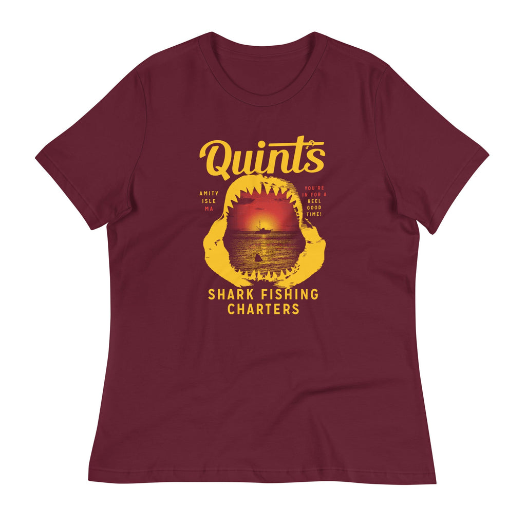 Quint's Shark Fishing Charters Women's Signature Tee product image 4