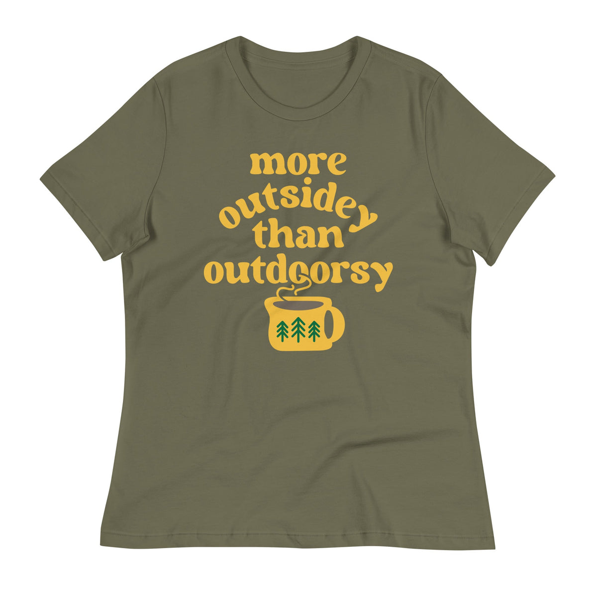 More Outsidey Than Outdoorsy Women's Signature Tee product image 7