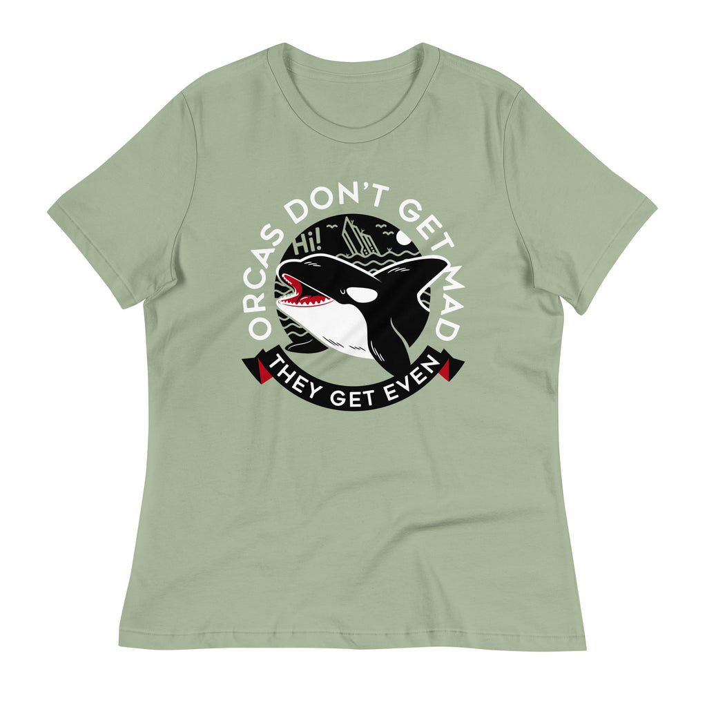 Orcas Don't Get Mad They Even Women's Signature Tee product image 4