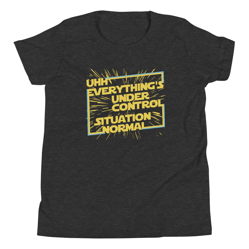 Everything's Under Control Situation Normal Kid's Youth Tee product image 1