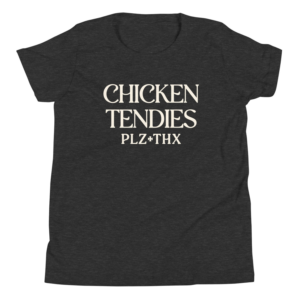 Chicken Tendies Plz Thx Kid's Youth Tee product image 1